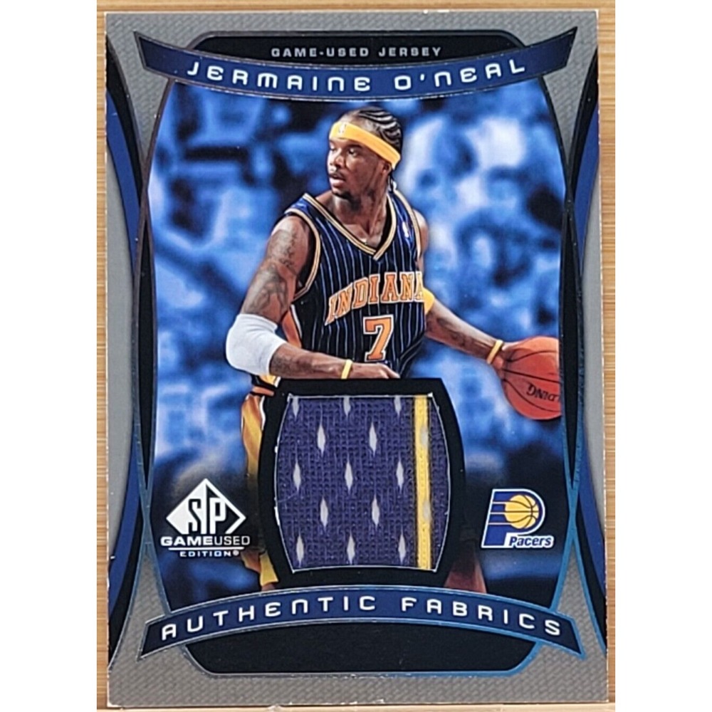 2004-05 SP‎ GAME USED JERMAINE O'NEAL AUTHENTIC FABRICS GAME USED JERSEY